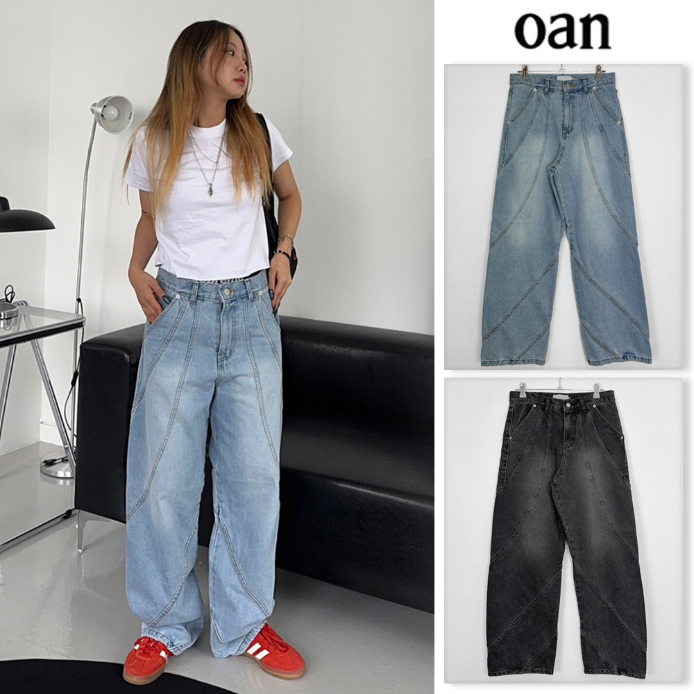 【oan】(Unisex) Tornado Washing Pants