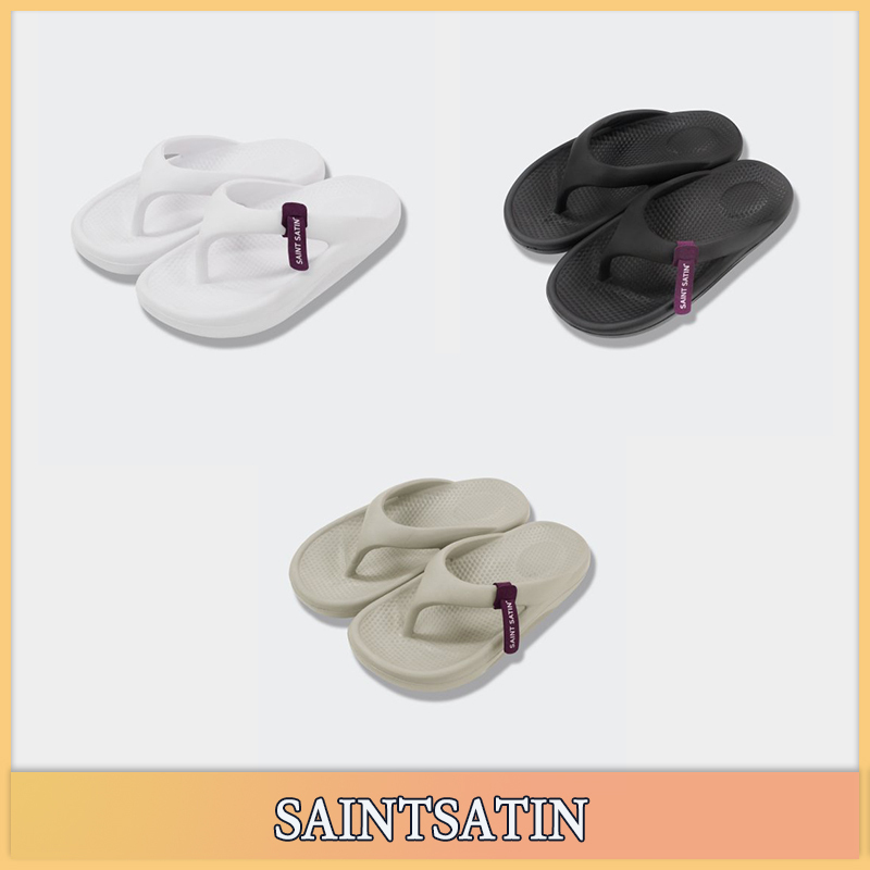 【SAINTSATIN】フリップフラップクッションスリッパ