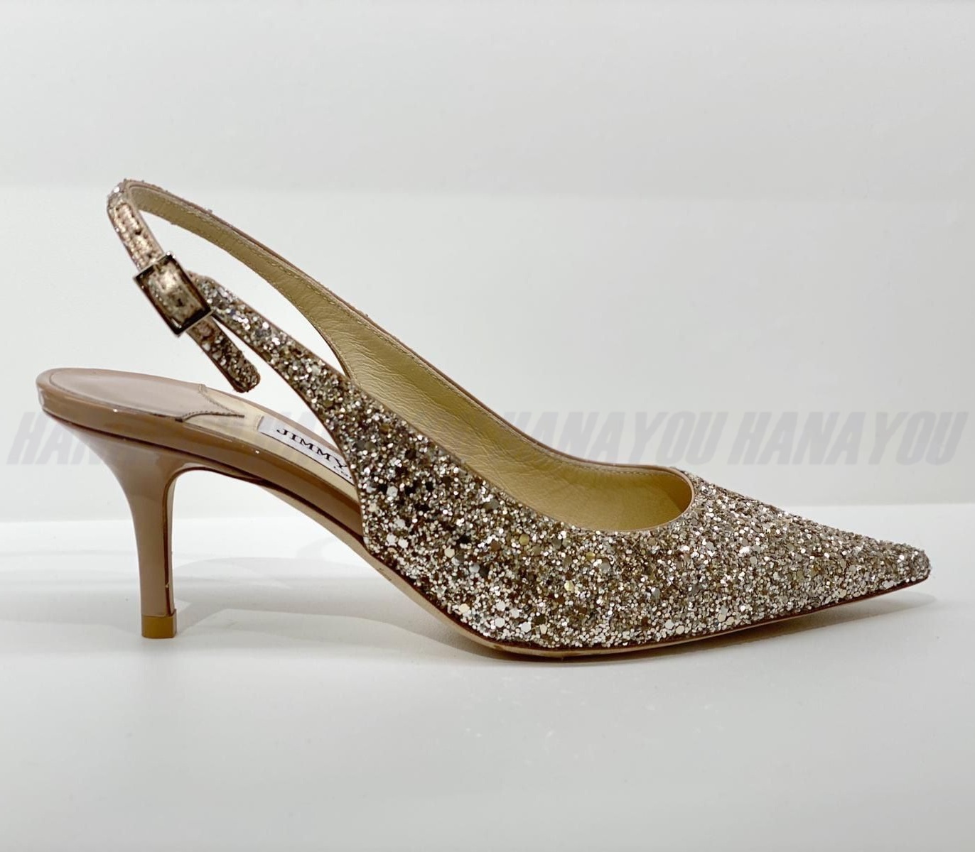 VIP★Jimmy Choo HARPER 65 コースグリッター スリングバック VIP☆Jimmy Choo HARPER 65 コースグリッター スリングバック