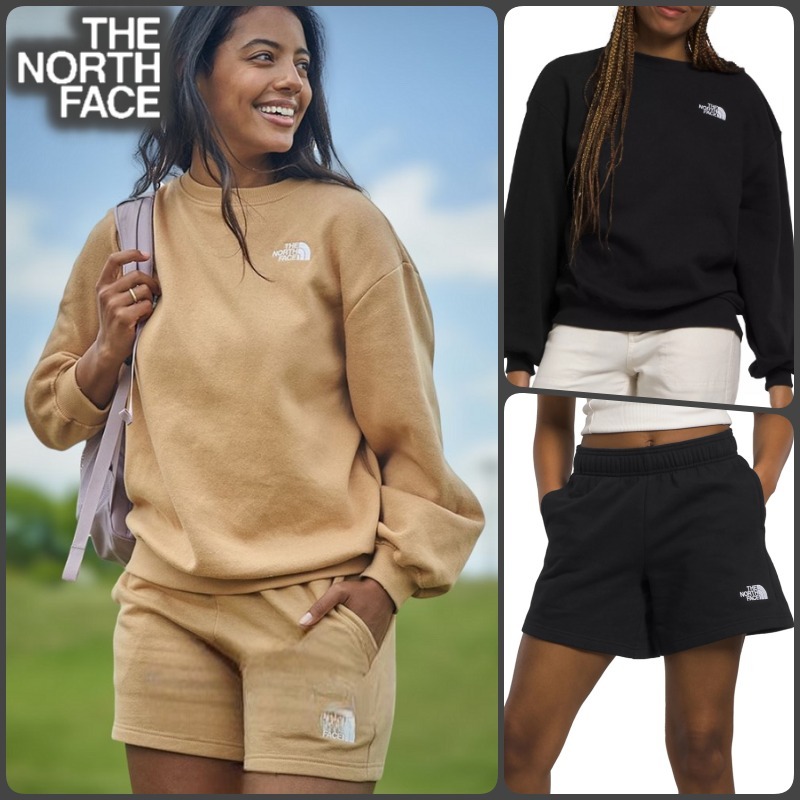 上下セット◆【THE NORTH FACE】Evolution Sweatshirt & Shorts
