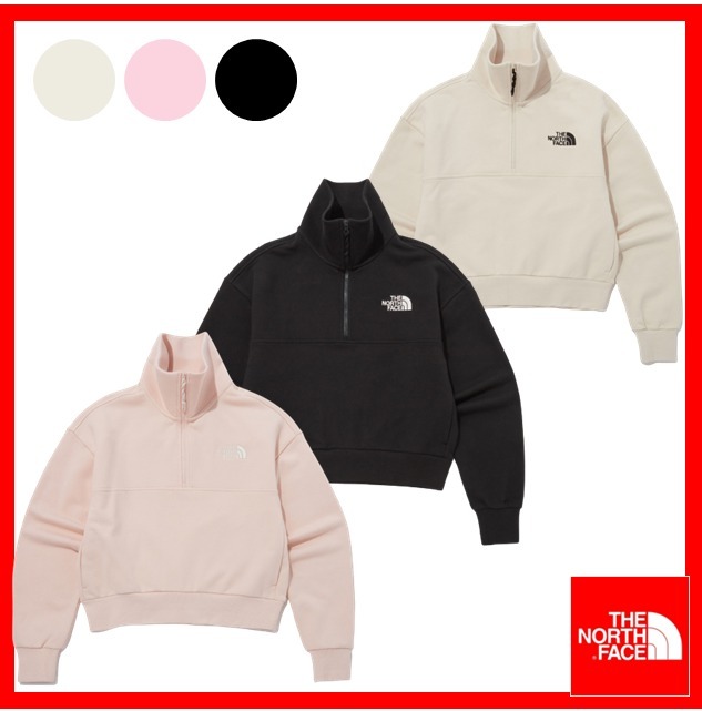 ★23AW★【ノースフェイス】★HALF ZIP スウェットシャツ★