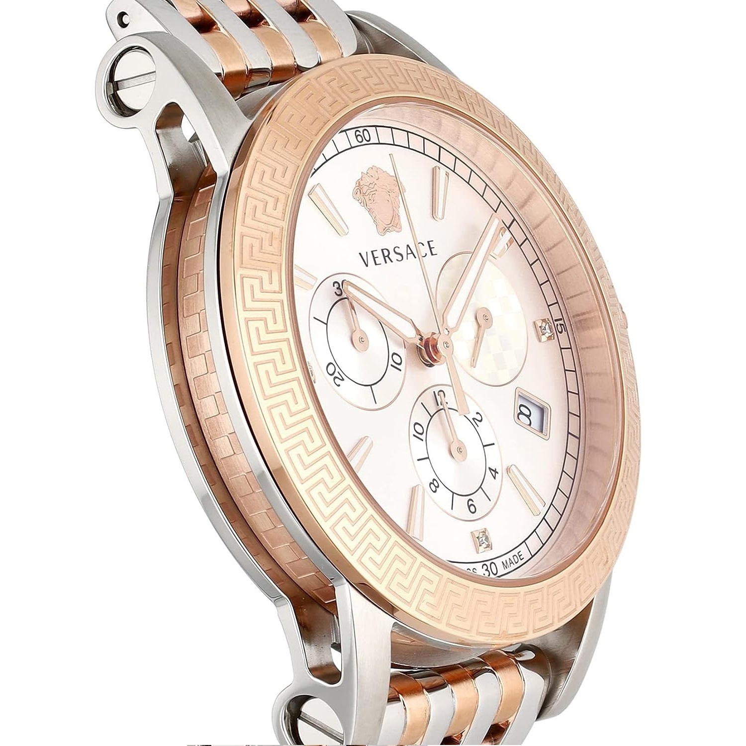 送料関税込】VERSACE スポーツテッククロノグラフ 腕時計40mm 腕時計