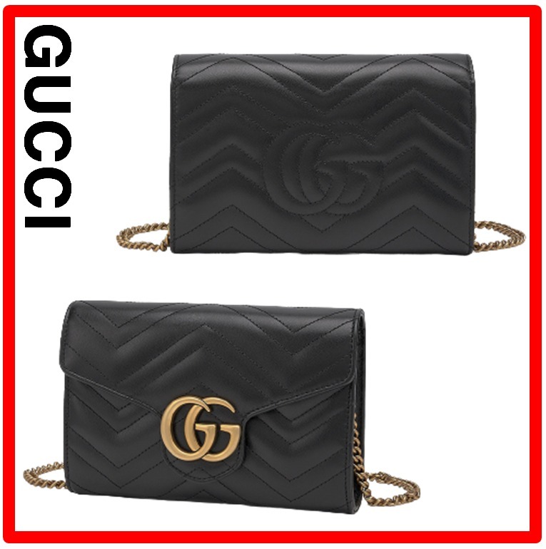 ☆人気☆【GUCCI】☆GGマーモントキルティング ミニバッグ☆