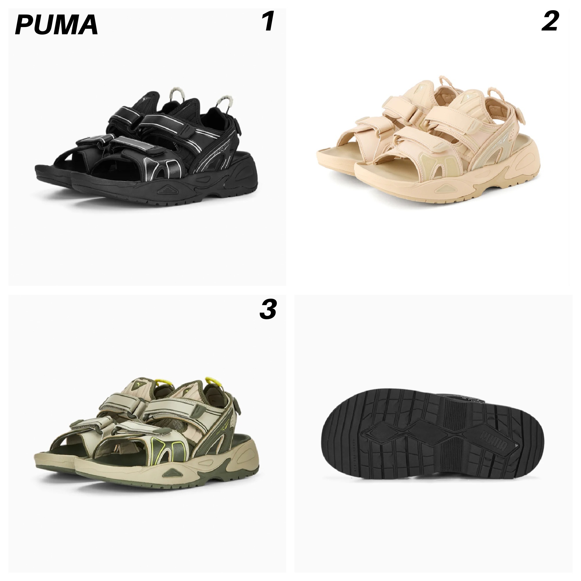 【PUMA】Traek Sandals