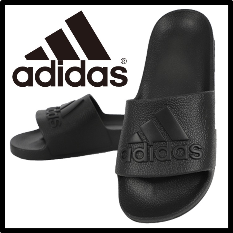 ★関税込★adidas★ADIDAS ADILLET AQUA★CORE BLACK★