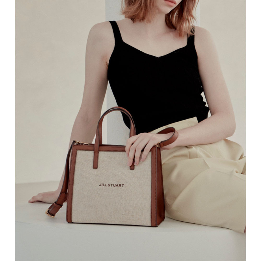 JILLSTUART] [NEW PAPER] CANVAS BOOK TOTE BAG ☆新作☆23SS