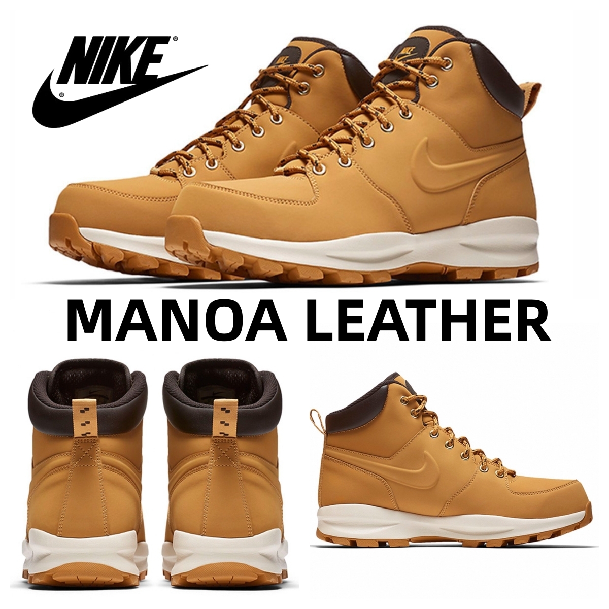 ★NIKE★ MANOA LEATHER★秋冬にピッタリ 撥水アッパー N103