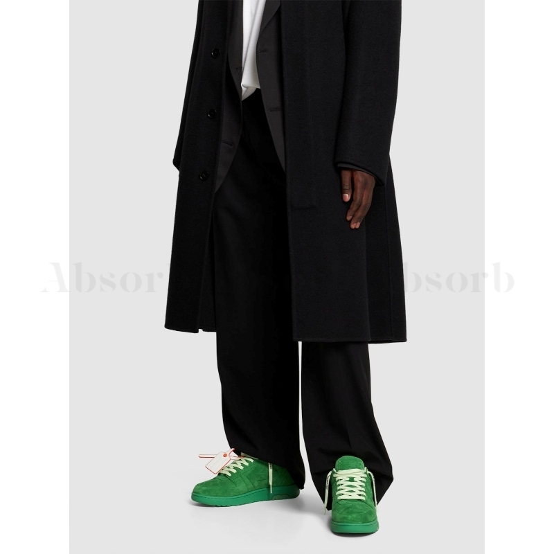 【23AW NEW】Off-White_men/Out of Office スエード スニーカー Off-Whiteのレッド＆ホワイト Out Of Office スエード