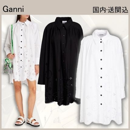 オーガニックコットン★シャツワンピース★ GANNI シャツワンピ Ganni(ガニー) ワンピース(レディース) 2ページ目