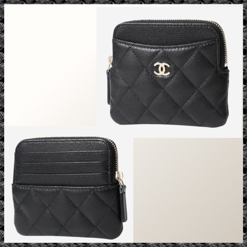 VIP◆送料込み【CHANEL】クラシックジッパー 財布カードホルダー