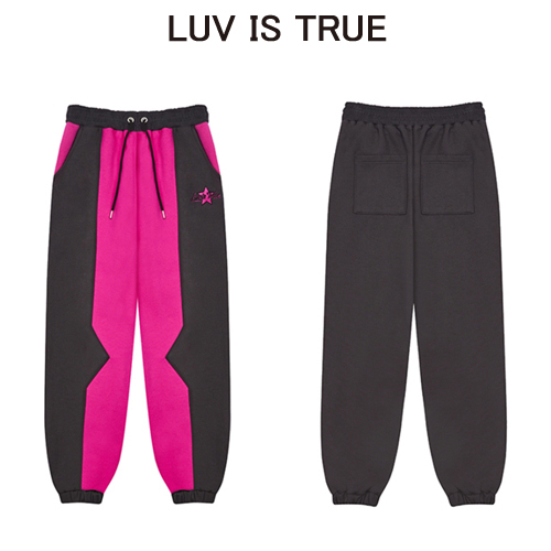 ★TWICE着用BRAND★LUV IS TRUE★DN COLOR BLOCK PANTS