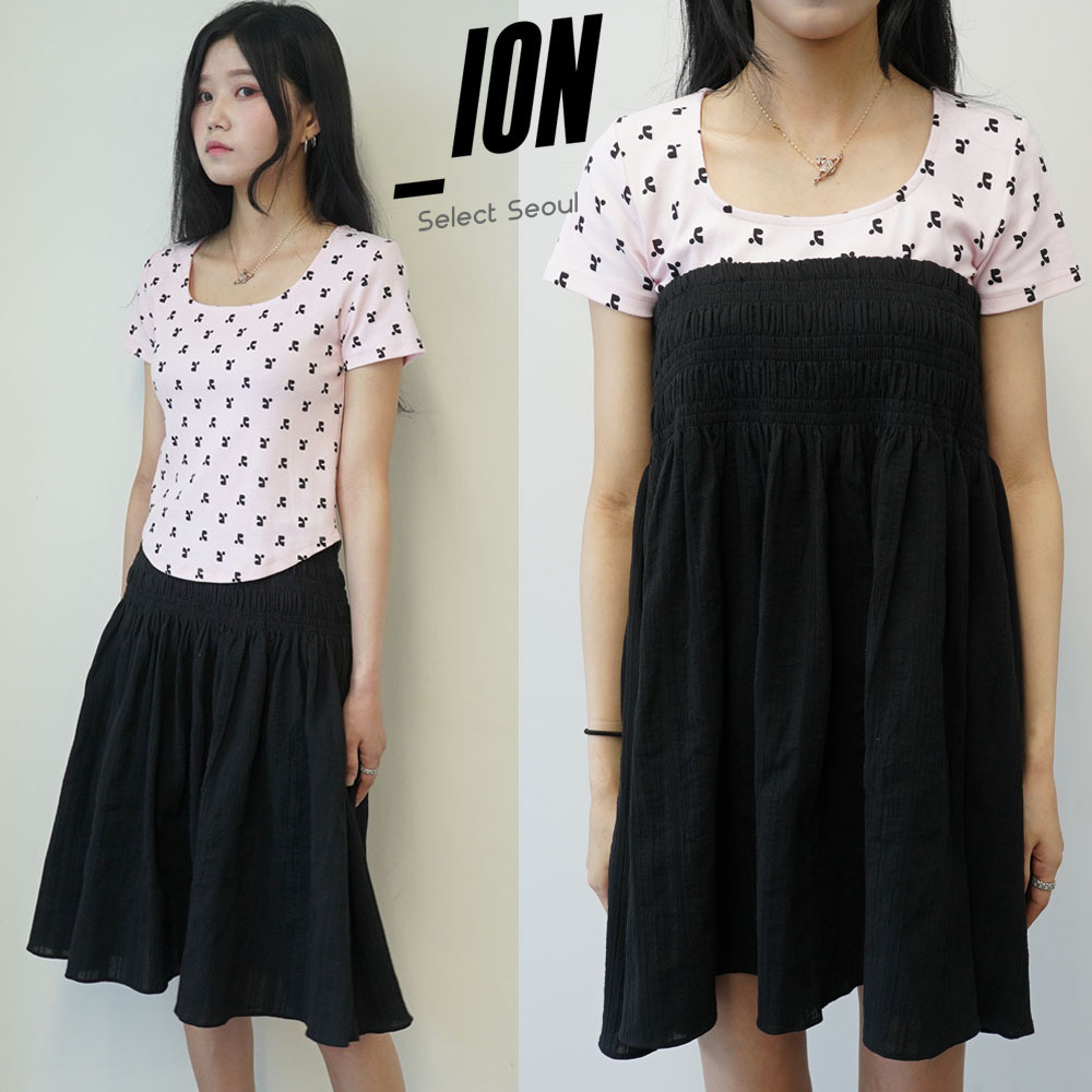 スカート IONSEOUL tube 2way skirt ops BBJ320