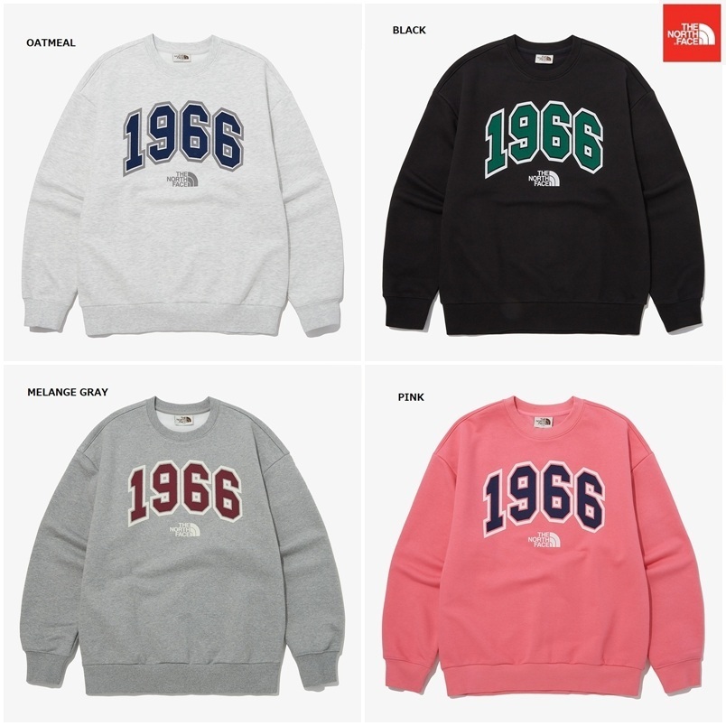 【新作】THE NORTH FACE ★ 大人気 M'S 1966 LOGO SWEATSHIRTS
