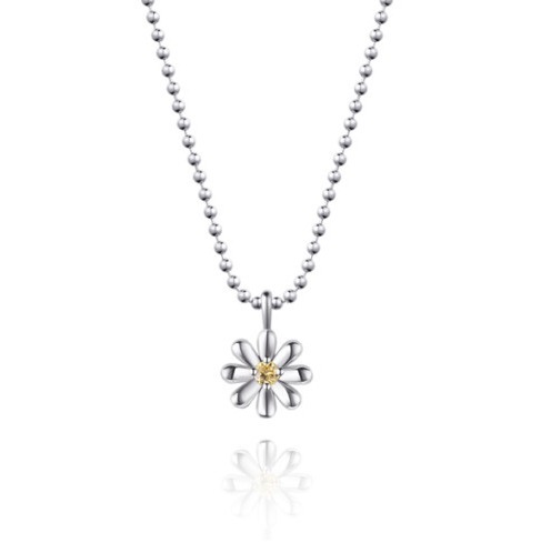 [STONE HENgE] 韓国☆925 Silver☆Silver Daisy Necklace