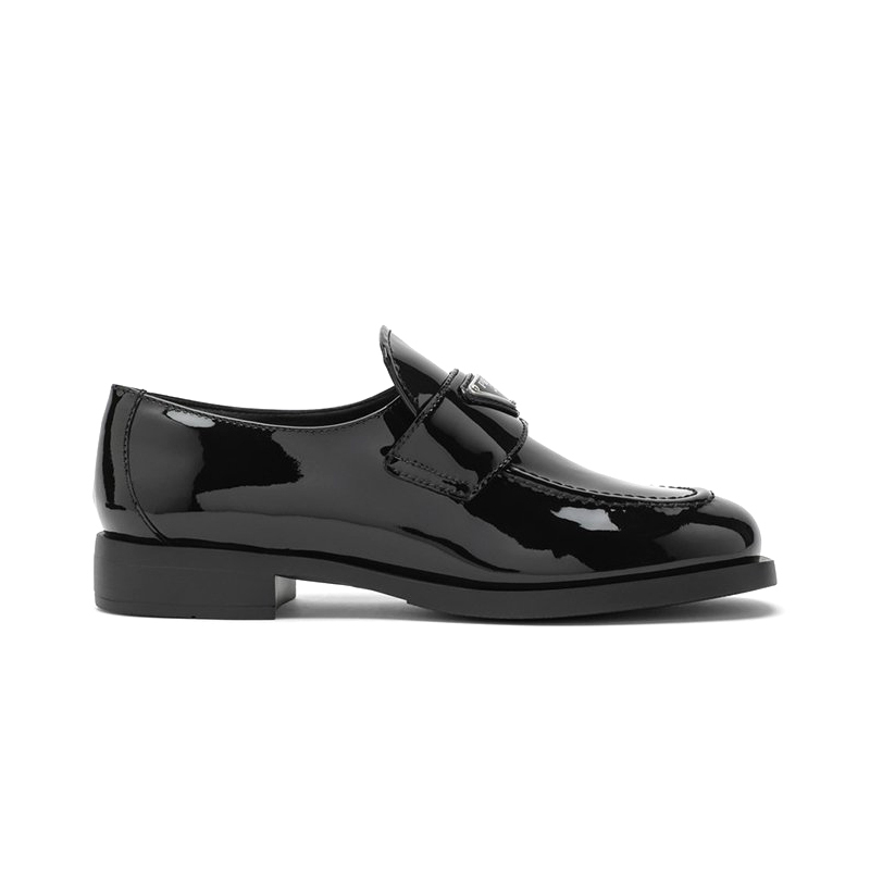 ★SALE★【送料関税無料】PRADA パテントローファー 関税負担なし☆PRADA プラダ パテントレザー ローファー 靴