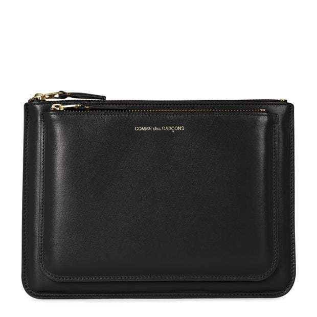 《関税送料込》COMME des GARCONS☆エンボスクラッチバッグ