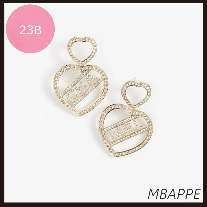 《23B》ハートがキュート♪【CHANEL】シャネル ピアス
