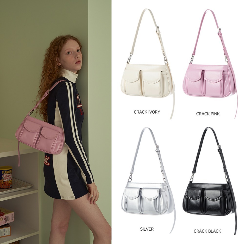 ショルダーバッグ・ポシェット Squareline Beemer 2-WAY Shoulder Bag (4 COLOR)