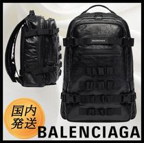 ギフト♪【国内発送★BALENCIAGA】ARMY スリング バックパック バレンシアガ - BALENCIAGA | ARMY SLING BACKPACK-Black-Fの