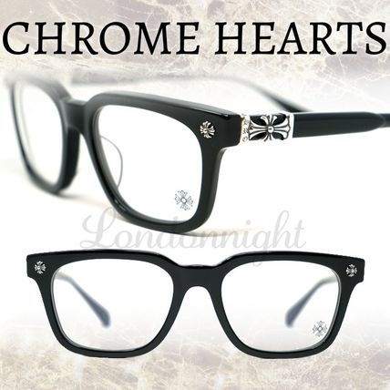 CHROME HEARTS Eyeglasses Unisex Square Eyeglasses