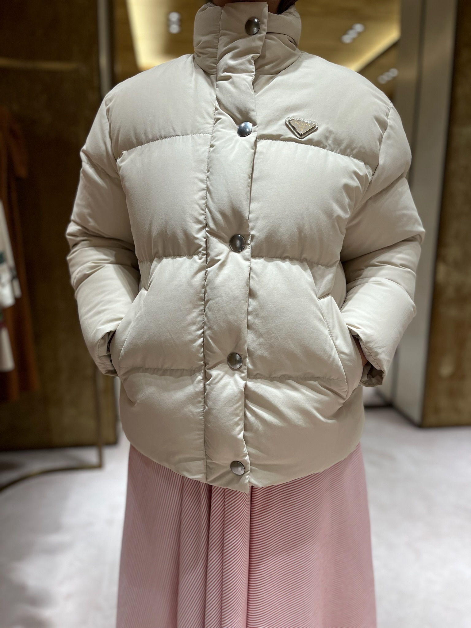 PRADA【入手困難】大人気☆リナイロン ダウンジャケット☆