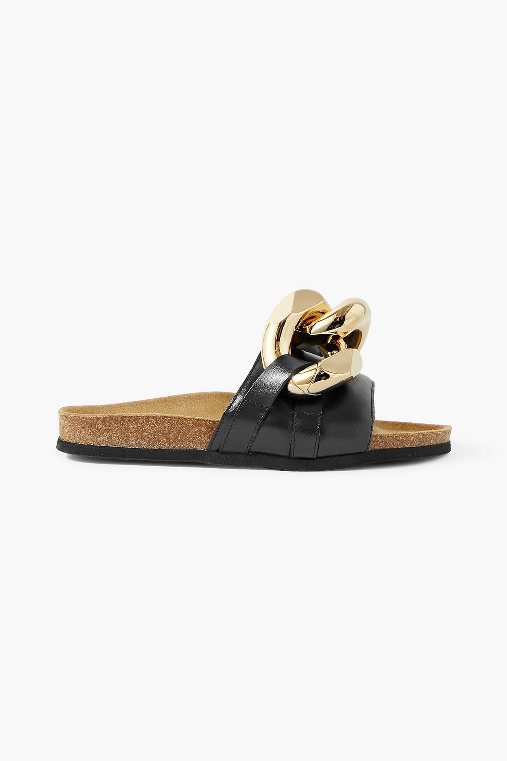 JW ANDERSON】レザー スライドサンダル チェーン付き (J W ANDERSON