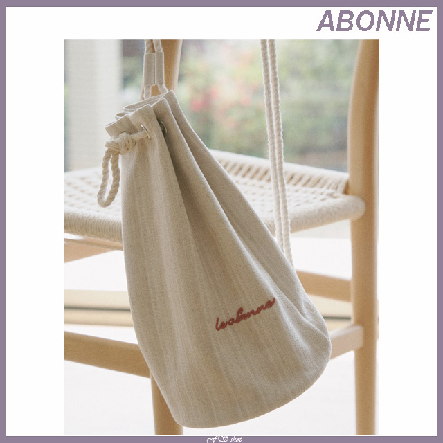 ABONNE [配送/関税込み] LUNE STRING BAG_JACQUARD