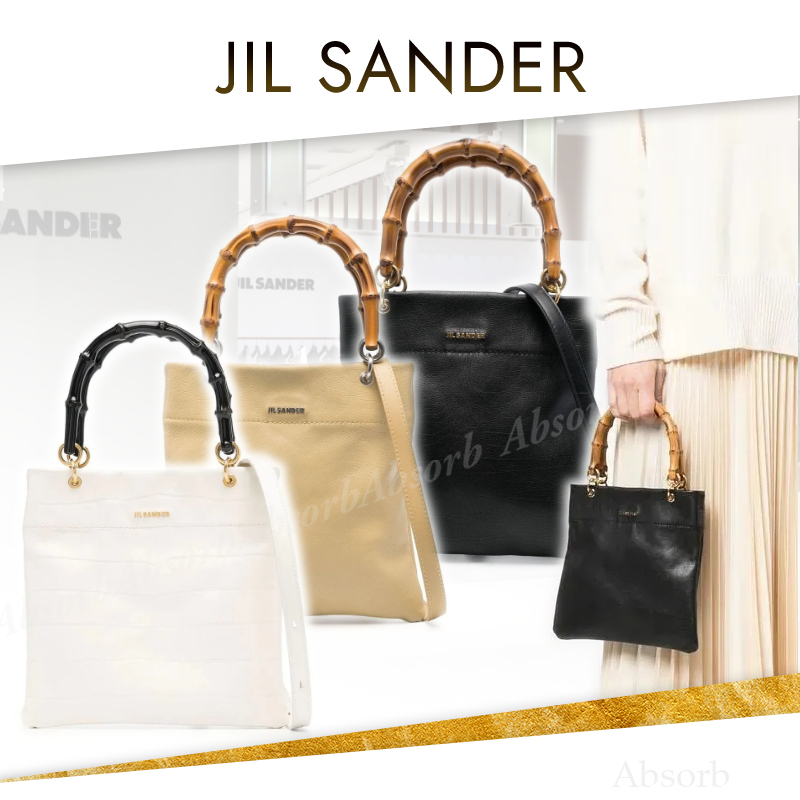 【23AW NEW】JIL SANDER_women /レザー ３Wayトートバッグ / 3色