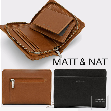 【MATT&NAT】在庫確保済み〇WEBBERSMジップ☆折りミニ財布