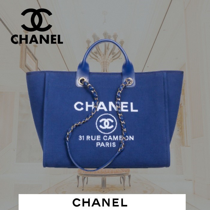 ≪23B★≫CHANEL ドーヴィル トートバッグ