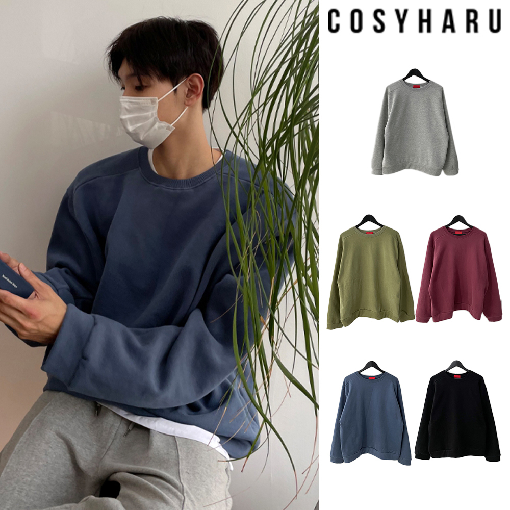 【COSYHARU】Haru Heavy Brushed Sweatshirt