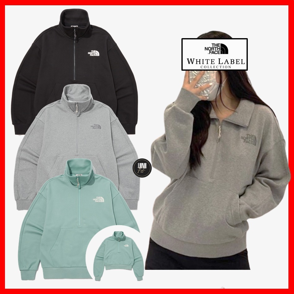 ★23AW★【ノースフェイス】★COMFY HALF ZIP スウェットシャツ