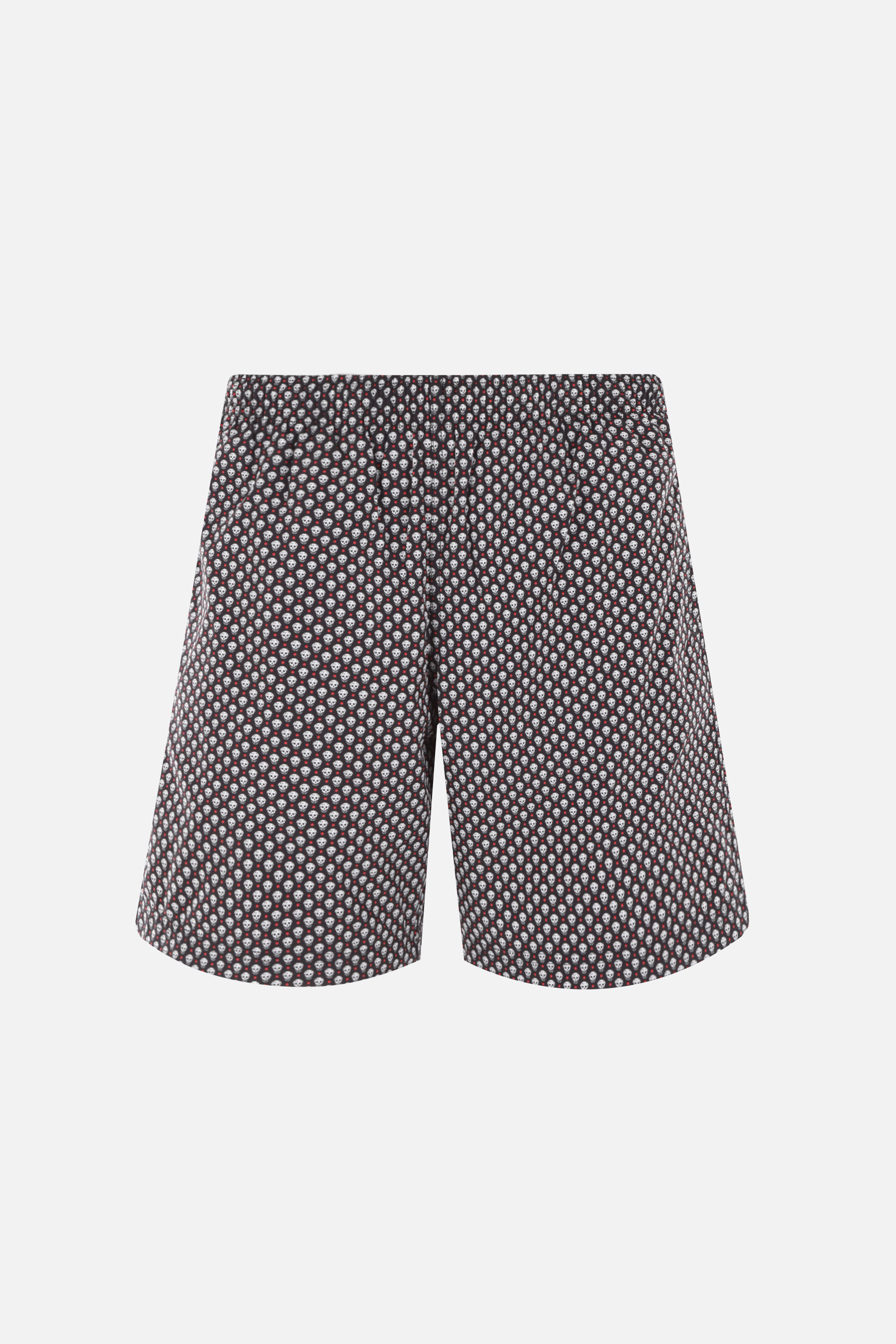 Alexander McQueen ドット スカル ナイロン スイムショーツ 水着