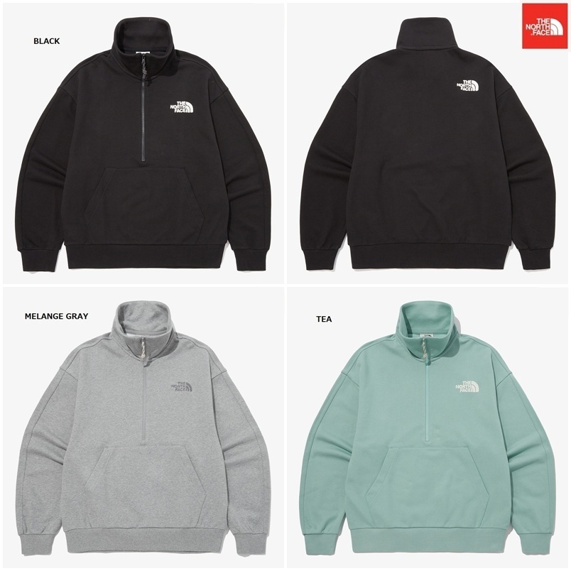 【新作】 THE NORTH FACE ★ M'S COMFY HALF ZIP SWEATSHIRTS