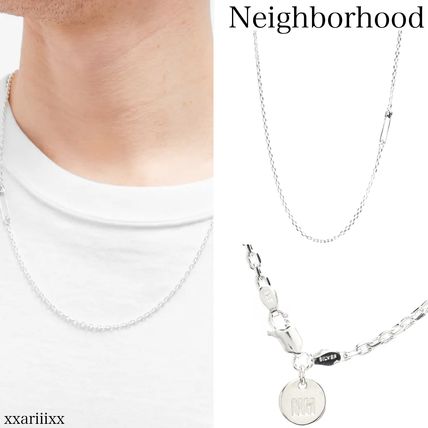 NEIGHBORHOOD Necklaces & Chokers Unisex Street Style Logo Necklaces & Chokers