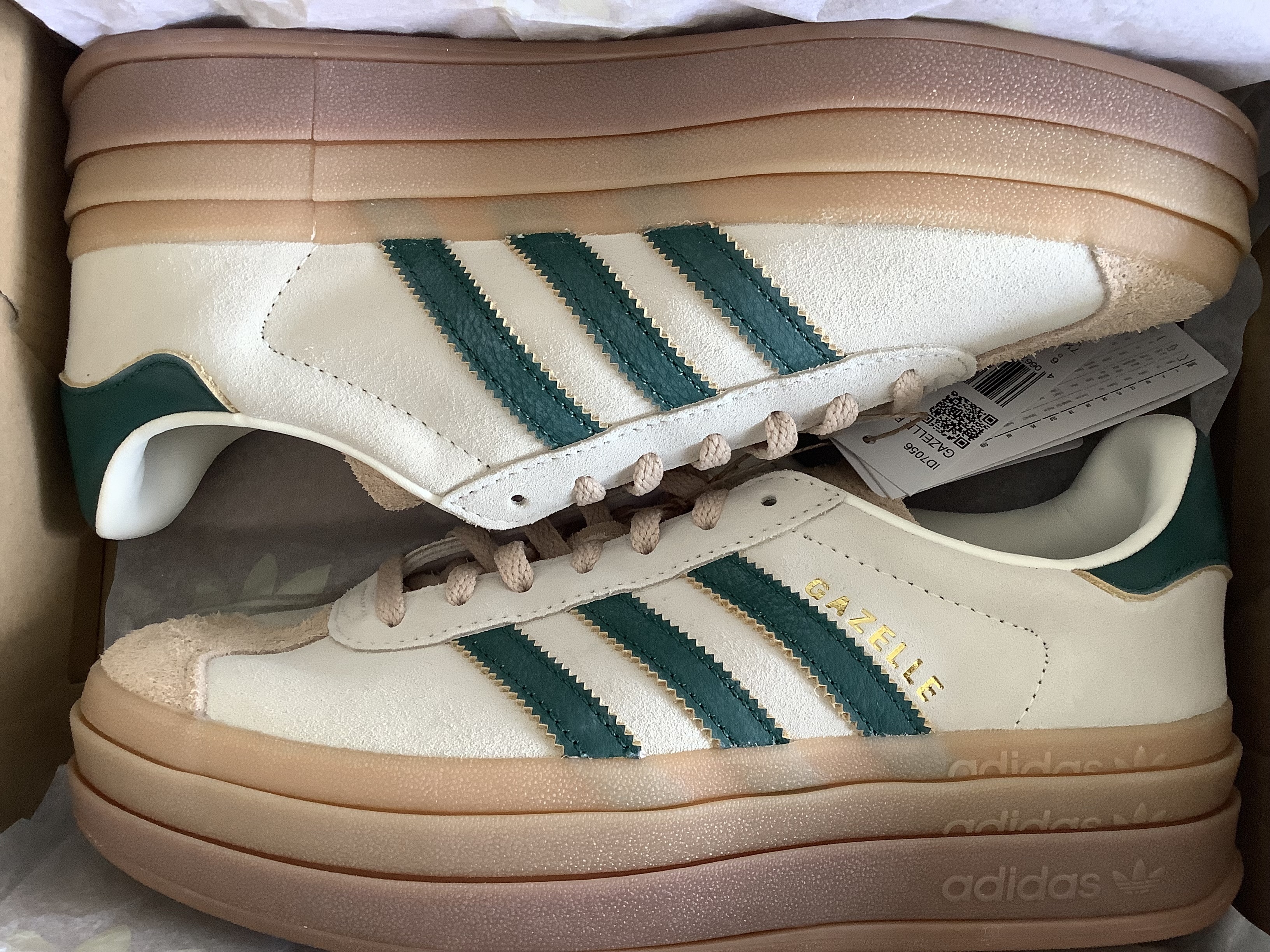 adidas★ガゼルボールド GAZELLE BOLD 追跡有