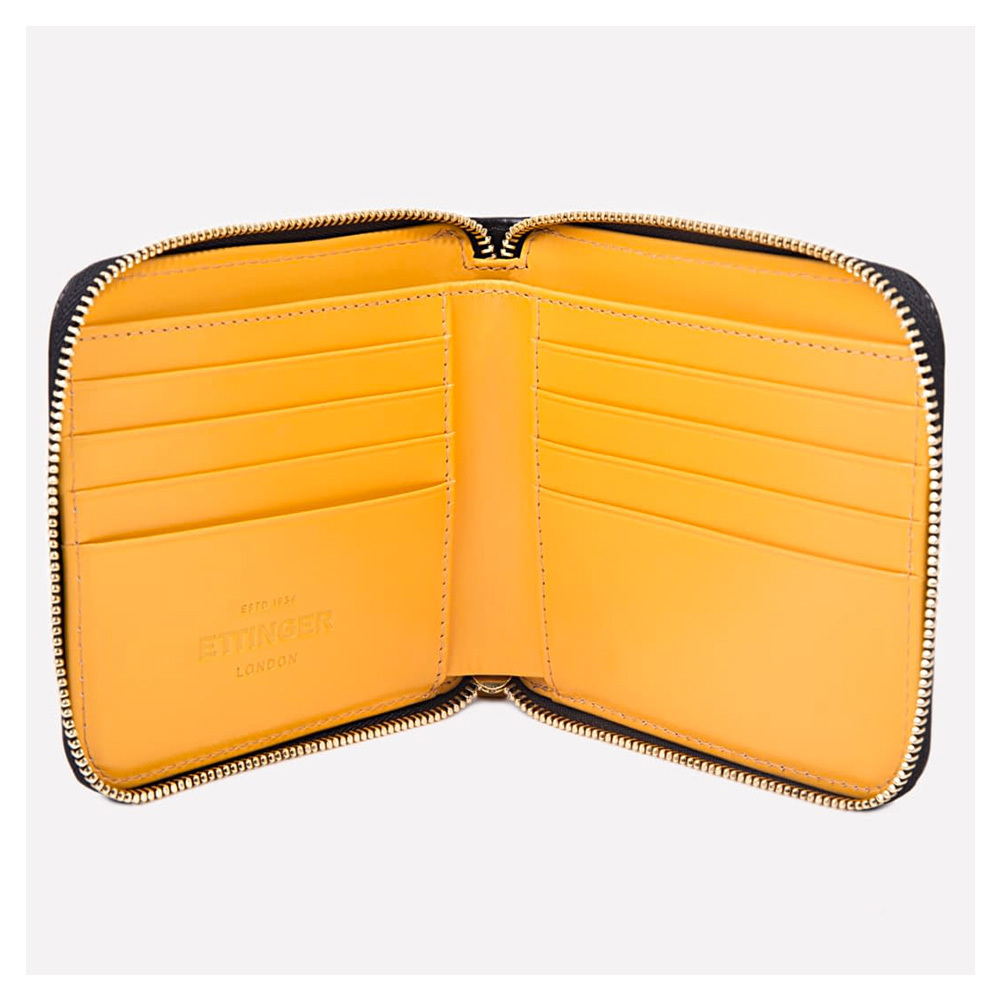 英国王室御用達【ETTINGER】BRIDLE HIDE 8C/C ジップウォレット