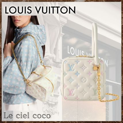 Shop Louis Vuitton SQUARE BAG 2023-24FW Monogram Casual Style Unisex  Calfskin Blended Fabrics (M23059) by RoyalBee