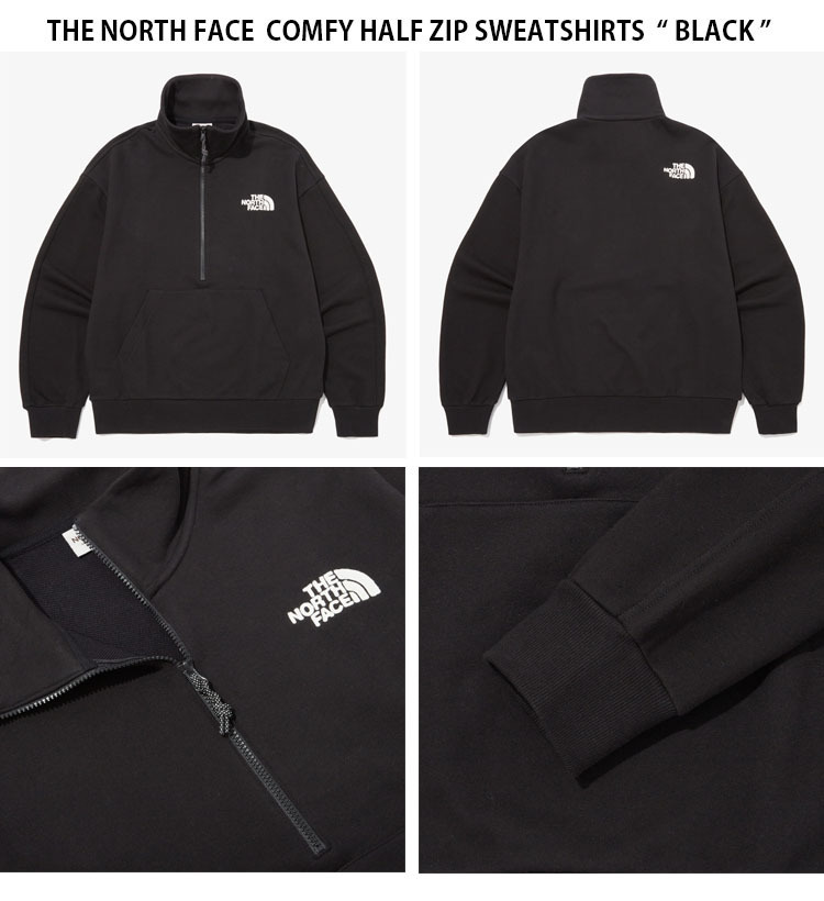 THE NORTH FACE COMFY HALF ZIP SWEATSHIRTS ノースフェイス