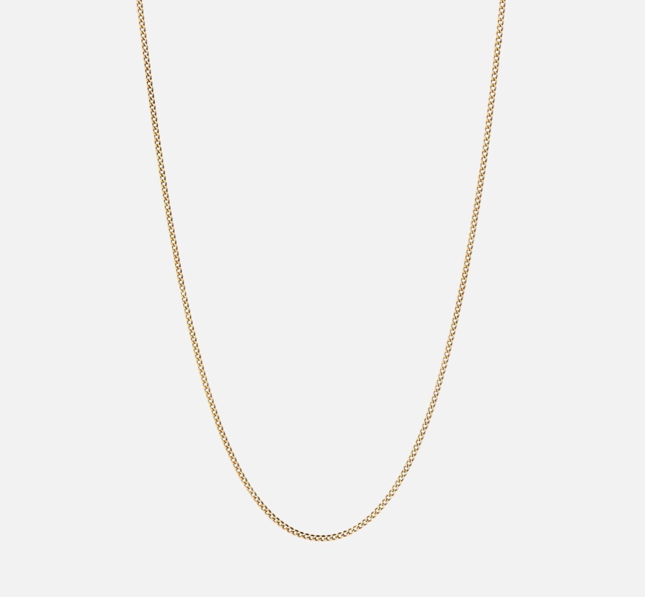 【Miansai】1.3mm Cuban Chain Necklace,Gold