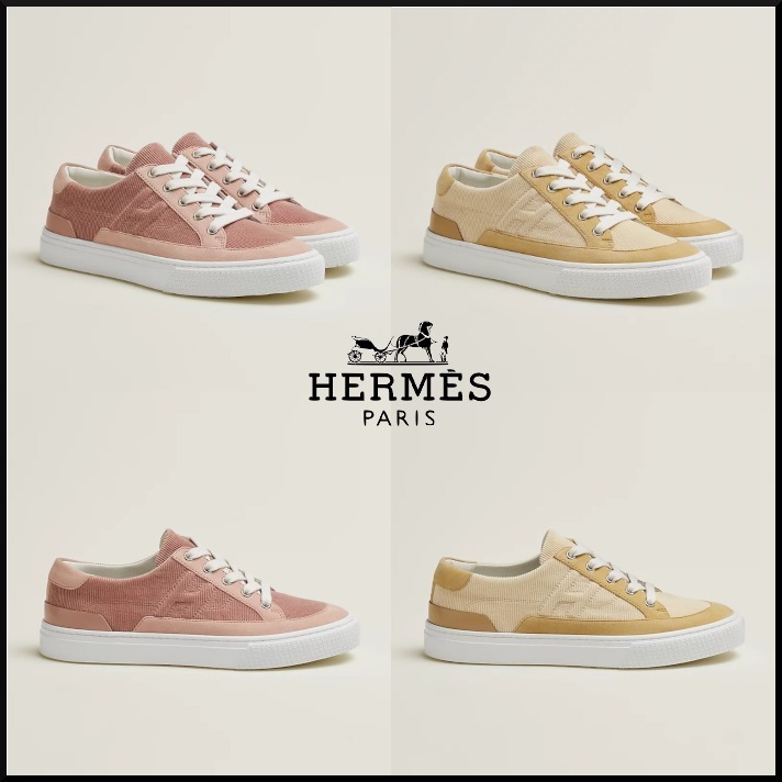 【希少！】HERMES ロートップスニーカー