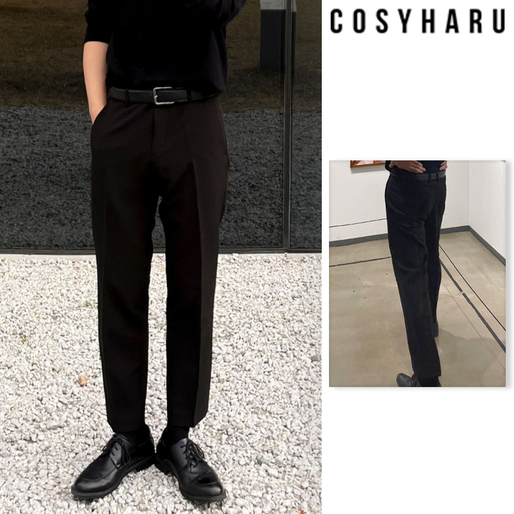 【COSYHARU】All Day Regular Fit Slacks