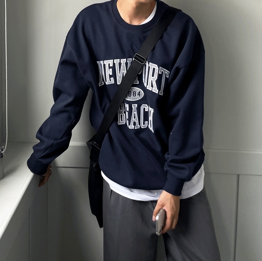 COSYHARU】Newport sweatshirt (COSYHARU/スウェット