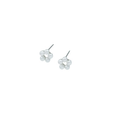 [KATENKELLY] ユナ着用☆Petite Pearl Flower Earrings