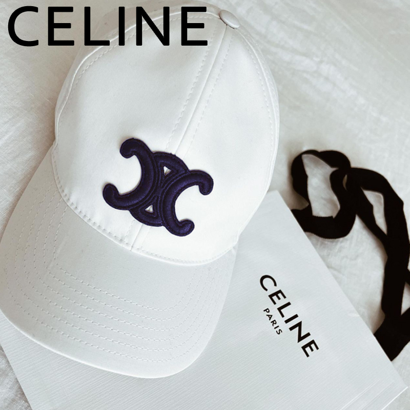 国内直営**CELINE** トリオンフ ベースボールキャップ