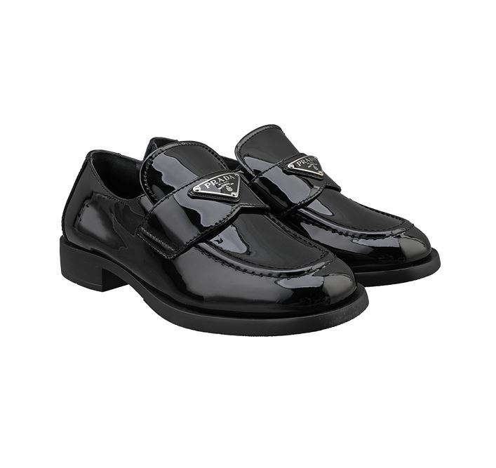 ローファー・オックスフォード PRADA LOGO LOAFERS