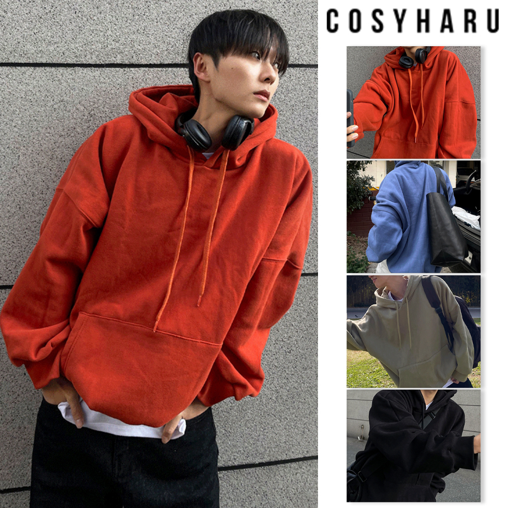 【COSYHARU】22FW Double Brushed Hoodie