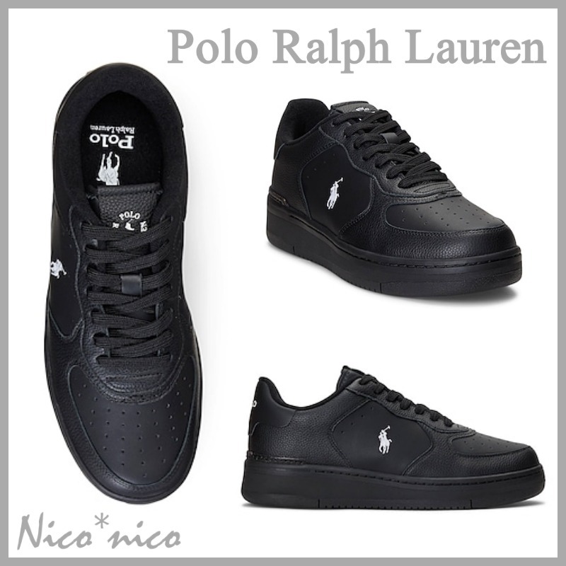【Polo Ralph Lauren】MASTERS COURT レザースニーカー*送/関込*