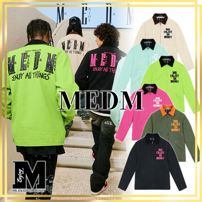 日本未入荷/88rising愛用☆MEDM☆ロゴ ルーズ ジャケット☆