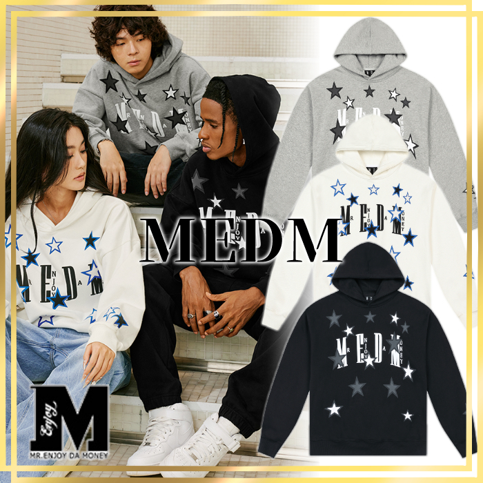 日本未入荷/88rising愛用☆MEDM☆ロゴ ルーズ 長袖 パーカー☆